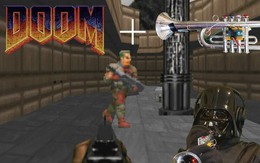 Không cần bàn phím và chuột, Youtuber này vẫn giết sạch quái vật trong game "Doom" chỉ bằng một cái kèn