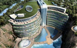 Sắp khai trương khách sạn 18 tầng dưới lòng đất tại Trung Quốc
