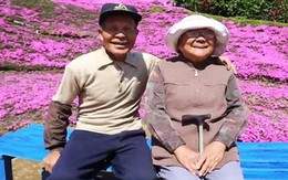 Lặng lẽ 2 năm trời trồng cả vườn hoa an ủi người vợ mù lòa, tình yêu của cụ ông này làm ai cũng phải rơi lệ