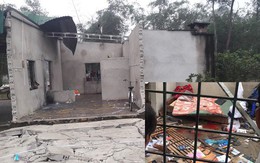 Hiện trường ngôi nhà tan hoang sau vụ nổ lớn ở Nghệ An