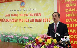 Chủ tịch nước yêu cầu tập trung xét xử các vụ án kinh tế, tham nhũng