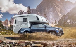 Bán tải hạng sang Mercedes-Benz X-Class biến thành xe cắm trại