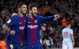 Messi lập cú đúp, Barca "nghiền nát" đối thủ khó chơi