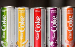 Coca-Cola cải tiến Diet Coke với kiểu dáng khác lạ