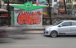 Phố phường Hà Nội bị bôi bẩn bởi vẽ graffiti như thế nào?