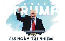 Năm đầu tiên trong Nhà Trắng của tổng thống Trump: Những con số kỷ lục đập tan tranh cãi