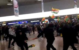 Xung đột leo thang, người Thổ Nhĩ Kỳ-Kurd hỗn chiến tại sân bay Đức