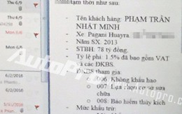 Lộ giá thật siêu xe Pagani Huayra của Minh "nhựa": Khác xa con số 78 tỷ đồng