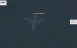 Ảnh vệ tinh làm lộ máy bay bí ẩn nằm dưới đáy bờ biển Anh