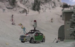 Google chế tạo xe Street View thu nhỏ, giúp chúng ta tham quan bên trong mô hình lớn nhất thế giới