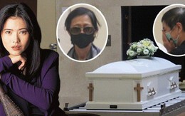 Lễ hoả táng của Lam Khiết Anh: Chị gái trùm kín mặt xuất hiện tiều tụy, người thân khóc nức nở