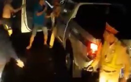 CSGT Bình Định lên tiếng về clip đánh nhau với tài xế