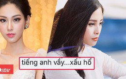 Á khôi Áo dài thấy xấu hổ vì Tiểu Vy nói tiếng Anh dở tại Miss World 2018?