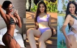 Đọ body nóng bỏng khi diện bikini của 6 nàng hậu Vbiz trên đấu trường quốc tế 2018