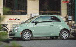 Fiat 500 xanh bạc hà - Xe hiếm chơi màu độc tại Hà Nội