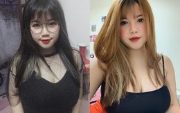 Diện mạo mới của "hot girl ngực khủng" sau khi bỏ bạn trai, sang Nhật du học 2 tháng