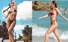 Không thể tin nổi đây là body của thiên thần Candice Swanepoel sau 5 tháng sinh con thứ hai!