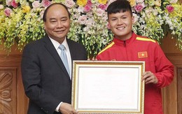Quang Hải được Thủ tướng trao tặng Huân chương Lao động hạng Nhì