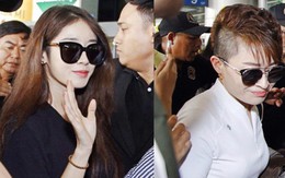 Jiyeon (T-ara) đẹp lung linh, mẹ của cô khiến fan Việt mắt tròn mắt dẹt vì quá "chất" tại sân bay Tân Sơn Nhất