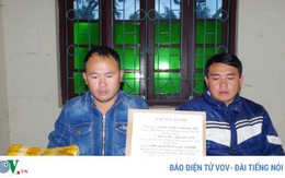 Điện Biên bắt 2 đối tượng mua bán vận chuyển 12.000 viên ma túy tổng hợp