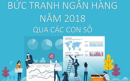 [Infographic] Bức tranh ngân hàng năm 2018 qua các con số