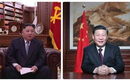 Khoảnh khắc đọc thông điệp năm mới 2019: Ông Kim Jong-un mô phỏng theo ông Tập Cận Bình?