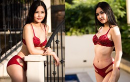 Thân hình đẹp, Lê Âu Ngân Anh mặc bikini bốc lửa sau khi bị chê bai