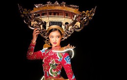 Quốc phục đính 2.000 đèn led của Á hậu Kiều Loan sẽ tranh tài tại Hoa hậu Hòa bình thế giới
