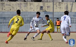 Đội bóng trường Đại học của HLV Park Hang-seo muốn tạo bất ngờ tại giải Quốc tế
