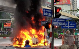 Nữ tài xế lái Mercedes gây tai nạn kinh hoàng ở Hà Nội 'không làm chủ được tốc độ'