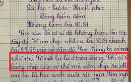 Cô giáo được phen cười ngất khi đọc bản kiểm điểm của học trò: 'Con có mắt như mù, cô viết lù lù trên bảng mà con vẫn chép sai'