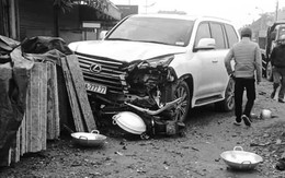 Xác định danh tính tài xế điều khiển xe Lexus biển ngũ quý 7 đâm chết người ở Hà Nội