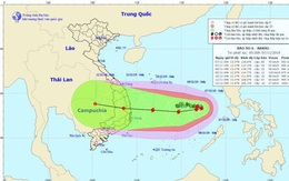 Bão số 6 diễn biến vô cùng phức tạp, có thể đổ bộ vào Chủ Nhật