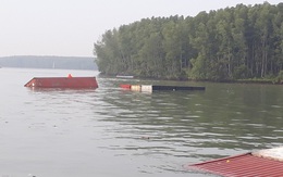 Trục vớt tàu chở container chìm trên sông Lòng Tàu, 3 thợ lặn mất tích, 2 người bị thương