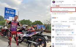 Biker chạy Exciter chặng Sài Gòn - Hà Nội mất hơn 19 tiếng bị dân mạng chỉ trích: Chạy với tốc độ "bàn thờ"