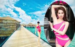 Ngọc Trinh tặng bikini cũ cho Trang Trần