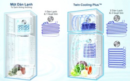 Cùng chức năng làm lạnh, tủ lạnh 2 dàn lạnh độc lập có ưu điểm gì so với tủ lạnh thường?