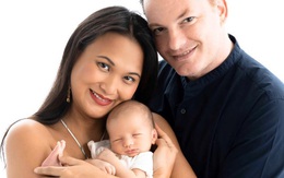 Lộ hình ảnh hiếm hoi của chồng cũ Hồng Nhung và con trai mới sinh với vợ đại gia Myanmar