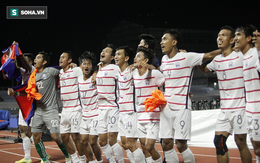 Cầu thủ Campuchia bật khóc, ăn mừng đầy cảm xúc sau chiến tích lịch sử tại SEA Games