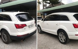 Lái xe Audi Q7 ngỡ ngàng phát hiện chiếc Audi "đụng hàng" xe mình từ biển số tới kiểu dáng, màu sơn