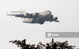 Vận tải cơ C-17 Globemaster III của Không quân Mỹ hai lần hạ cánh tại Đà Nẵng