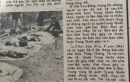 Báo QĐND 1979: Những hình ảnh phóng viên Nhật Bản chứng kiến trong cuộc chiến tranh Biên giới
