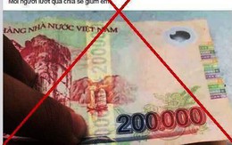 200 tỉ đồng tiền giả xuất hiện ở Quảng Bình dịp Tết là tin đồn thất thiệt