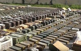 Xem số lượng lớn vũ khí của Mỹ và Israel mới bị quân đội Syria tịch thu