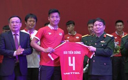 CLB Viettel xuất quân V-League 2019, Bùi Tiến Dũng làm đội trưởng
