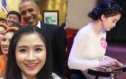 Nữ sinh Việt biểu diễn đàn cho cựu tổng thống Mỹ: Nhớ như in câu nói của ngài Obama lúc bắt tay!