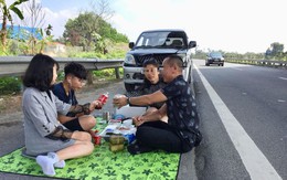 Truy tìm người livestream cảnh gia đình ăn nhậu trên cao tốc Nội Bài - Lào Cai trưa mùng 2 Tết