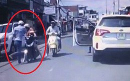 Người đàn ông tát phụ nữ đi xe máy gây phẫn nộ lên tiếng xin lỗi bằng đoạn clip hơn 1 phút