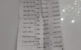 Xác minh vụ hóa đơn nghi "chặt chém" trứng xào cà chua giá 500.000 đồng