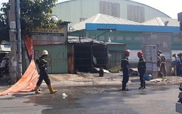 Cháy lớn tại tiệm sửa xe ở Sài Gòn, 4 xe máy cùng tài sản bị thiêu rụi
